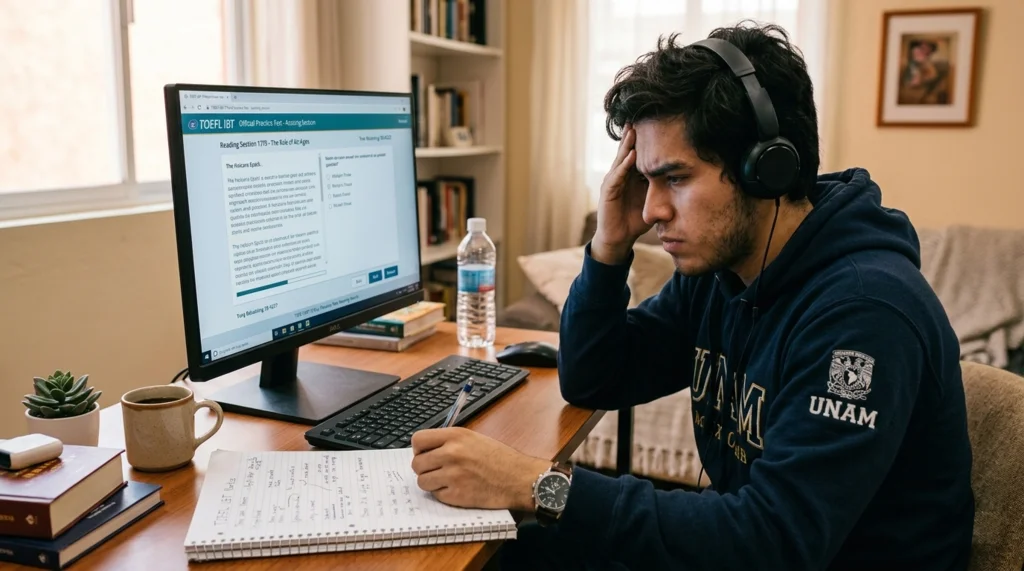 Prácticas TOEFL adaptativo 2026