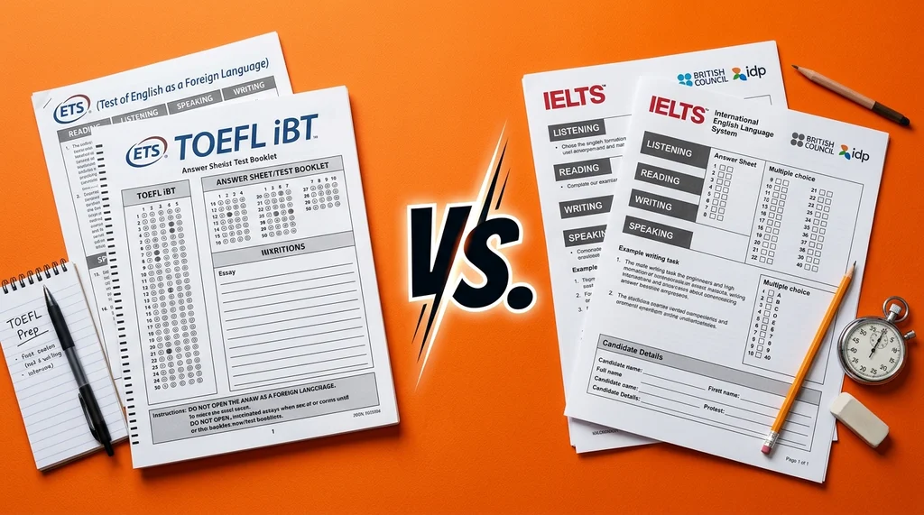 diferencias entre el examen de certificación de inglés toefl-ibt y ielts